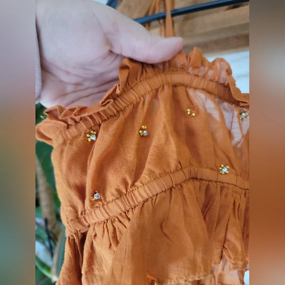 Free People On A Star Crop Cami M - Picture 7 of 10